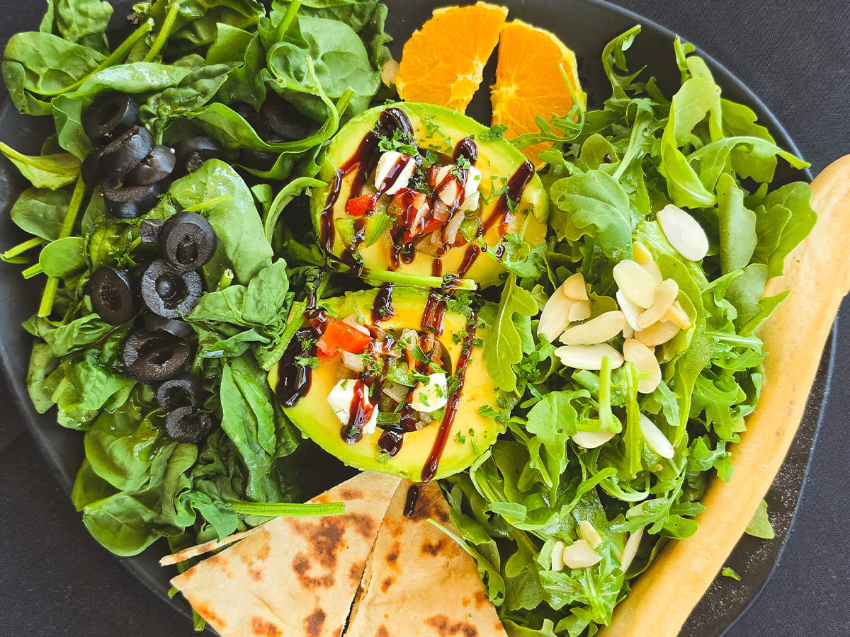 Avocado Caprese Salad