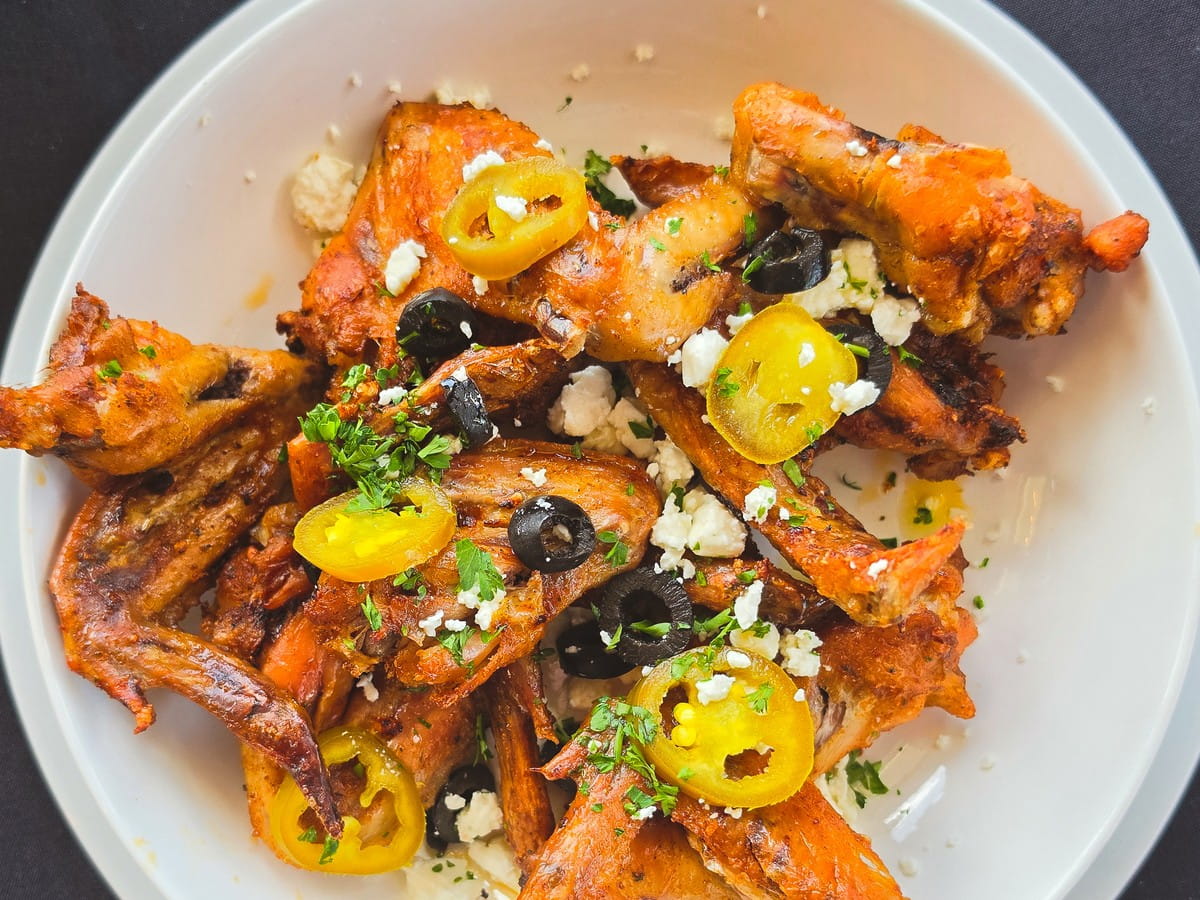 Mediterranean Chicken Wings