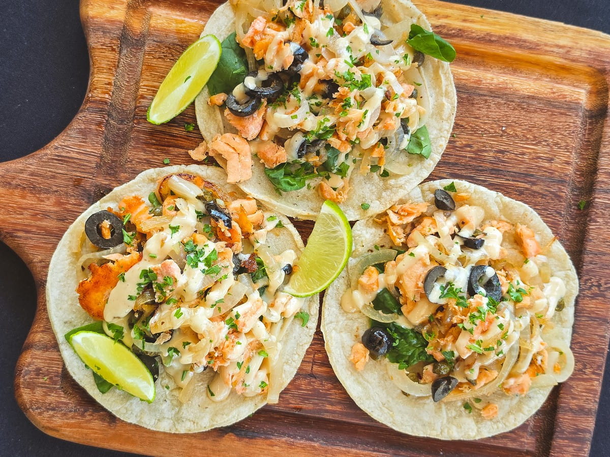 Salmon Tacos