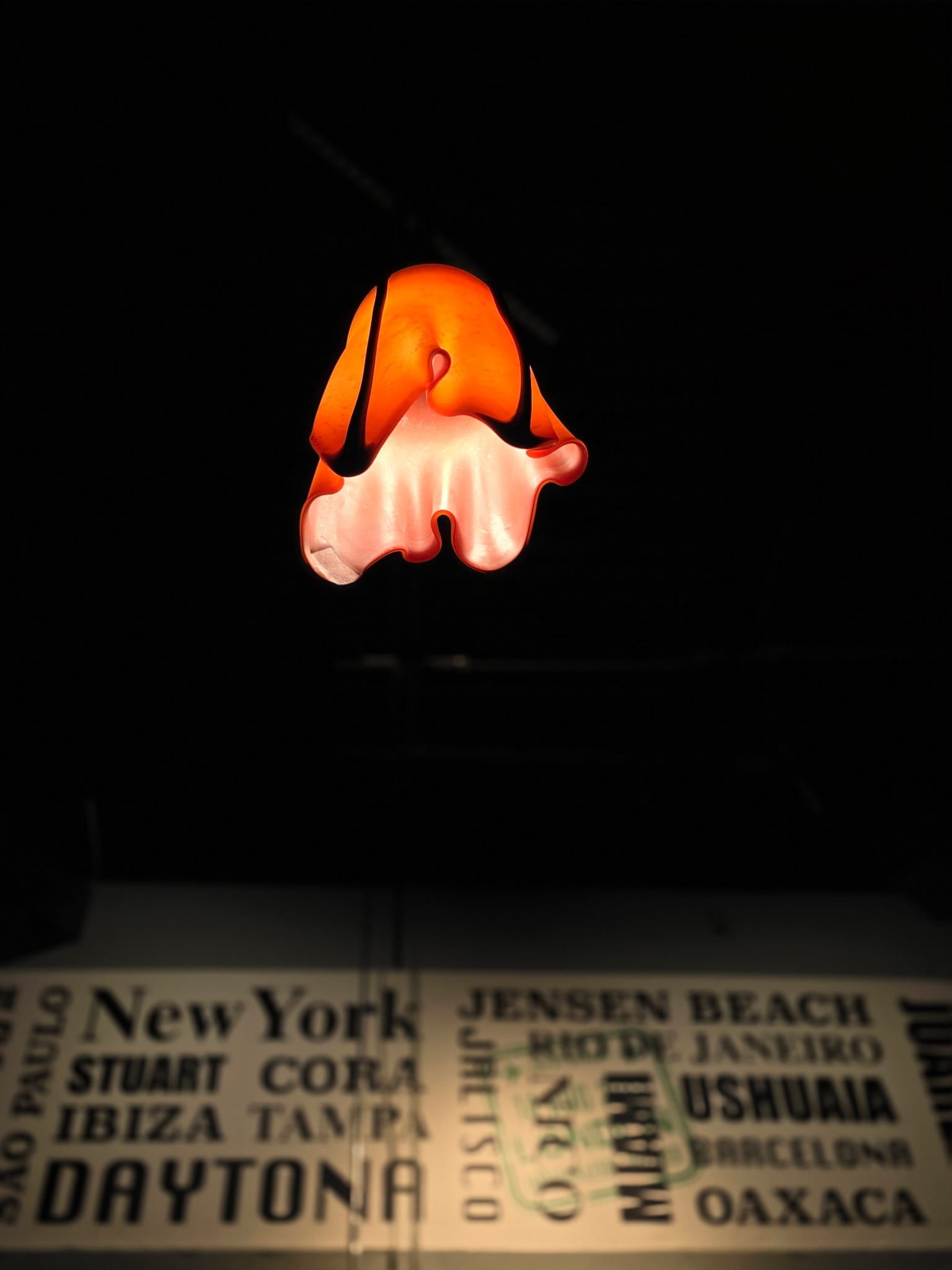 Red lamp